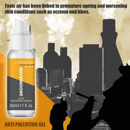 Groomarang DETOX Anti Pollution Facial Skincare Gel