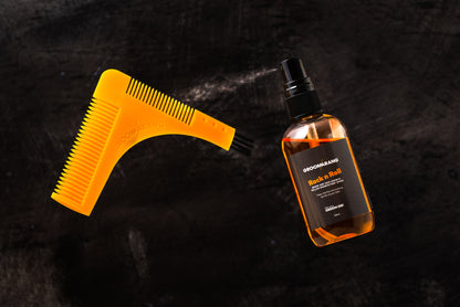 Groomarang 'Rock n Roll' Beard and Hair Growth Roller Disinfectant Spray 100ml
