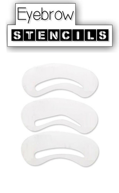 Glamza Eyebrow Stencils (3 Pack)