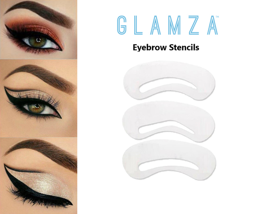 Glamza Eyebrow Stencils (3 Pack)