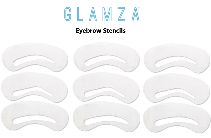 Glamza Eyebrow Stencils (3 Pack)