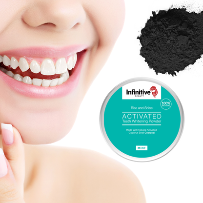 IB Rise and Shine Charcoal Teeth Whitening Powder - 50g