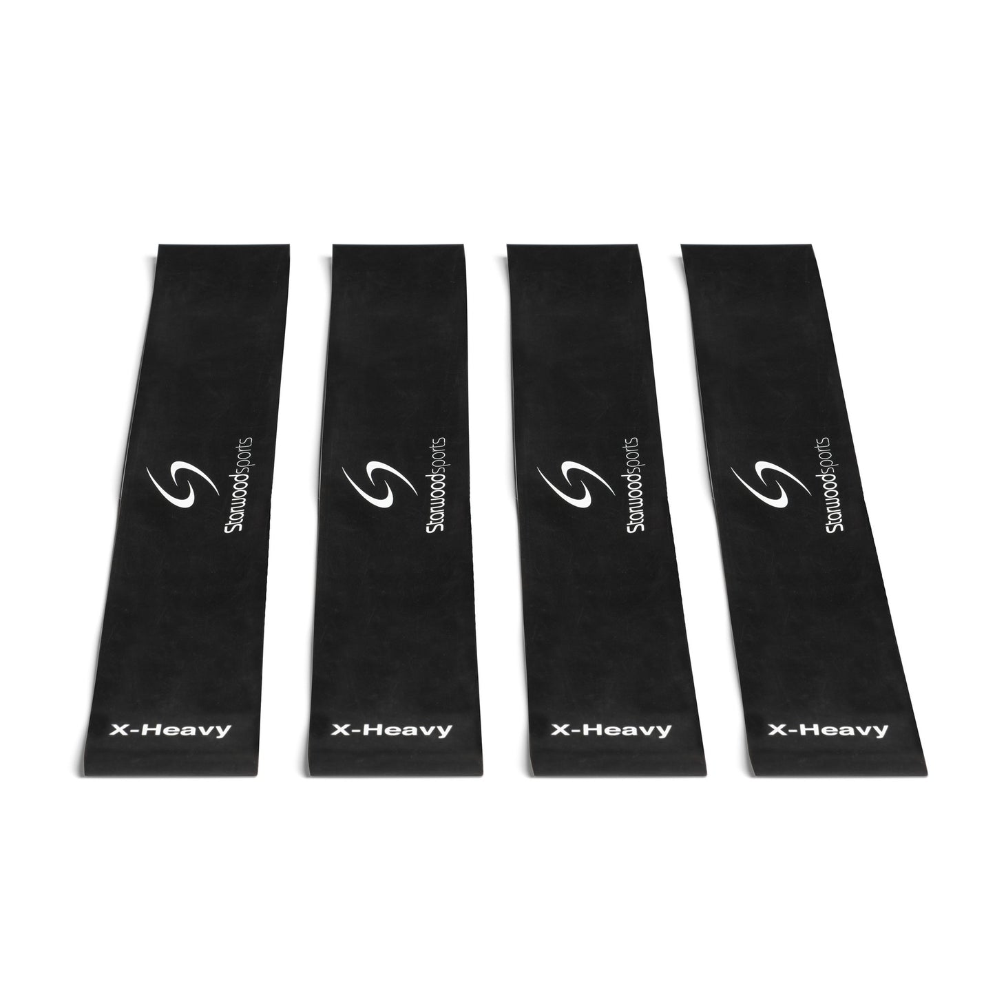 Generise Gym 4 Loop Bands- Heavy - Black