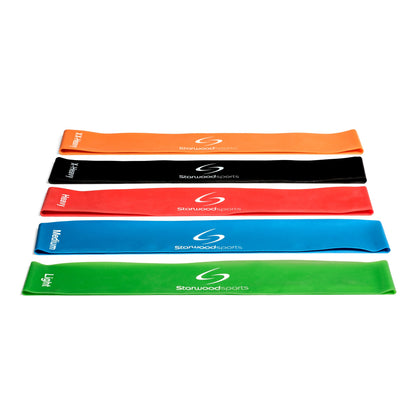 Generise Gym 5 Loop Bands - Multi Colour