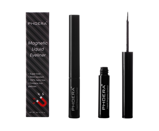 Phoera Magnetic Liquid Eyeliner in Black - Cruelty Free!