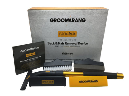 Groomarang 'Back In It'  Back and Body Hair Removal Device- BACK SHAVER