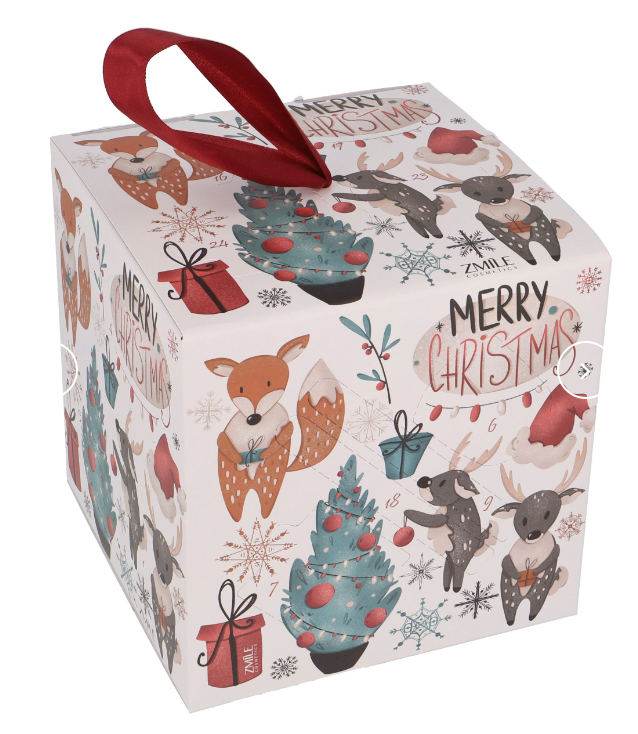 Fox & Reindeer Cube Advent Calendar