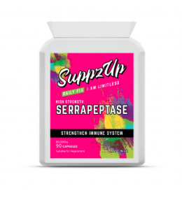 SUPPZUP -SERRAPEPTASE 80,000IU 90 CAPSULES