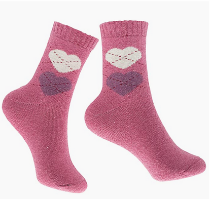 Generise Pack of 5 Pairs Ladies Thick Wooly Socks