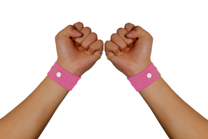 Travel Sickness Bands - Black or Pink