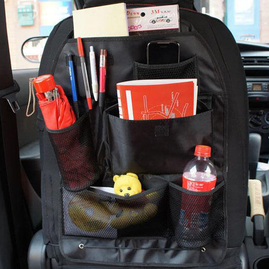 Car Seat Multi Pocket Organiser Bag