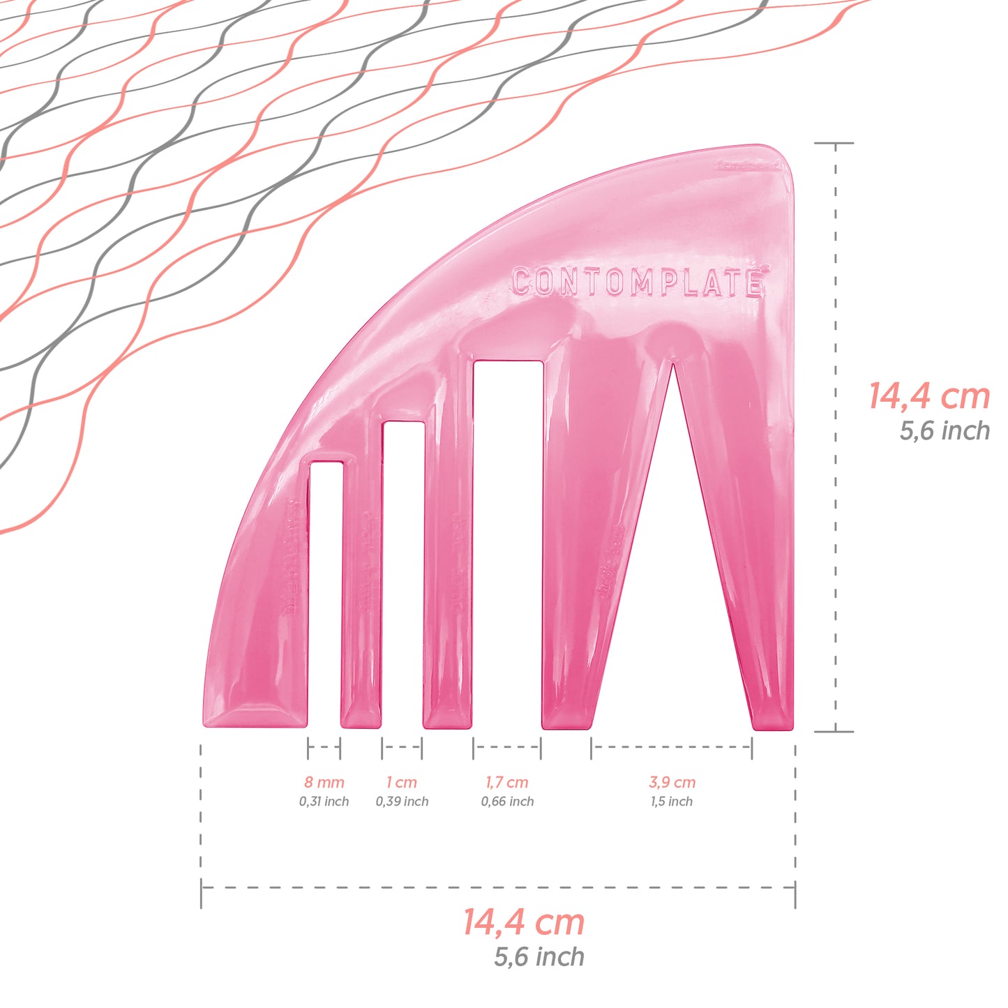 Contomplate Contour Stencil