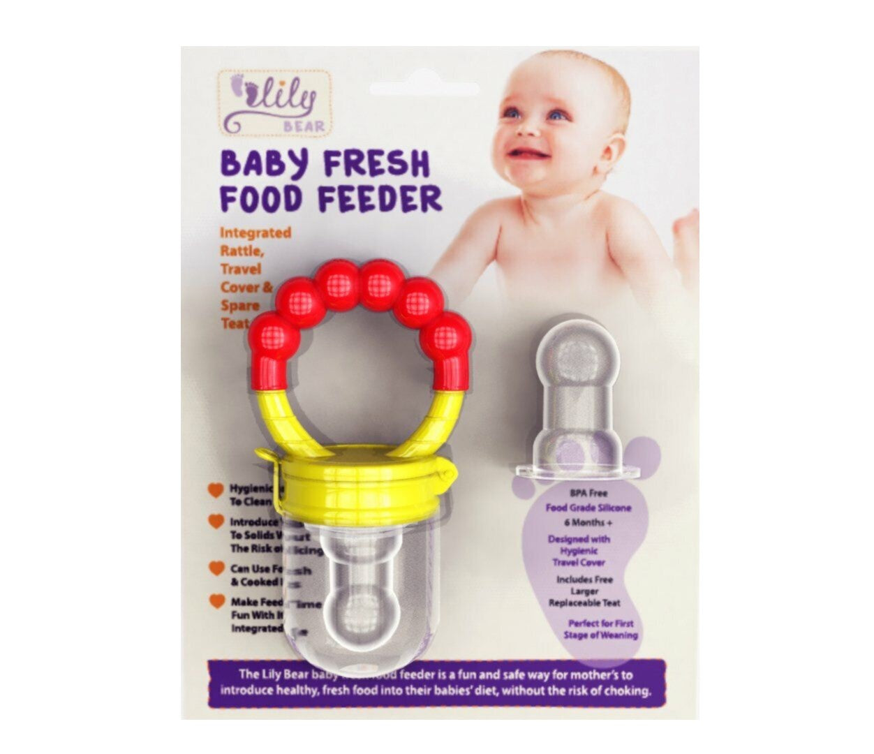 Lily Bear Baby Fresh Food Feeder