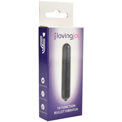 Generise Loving Joy 10 Function Obsidian Bullet Vibe