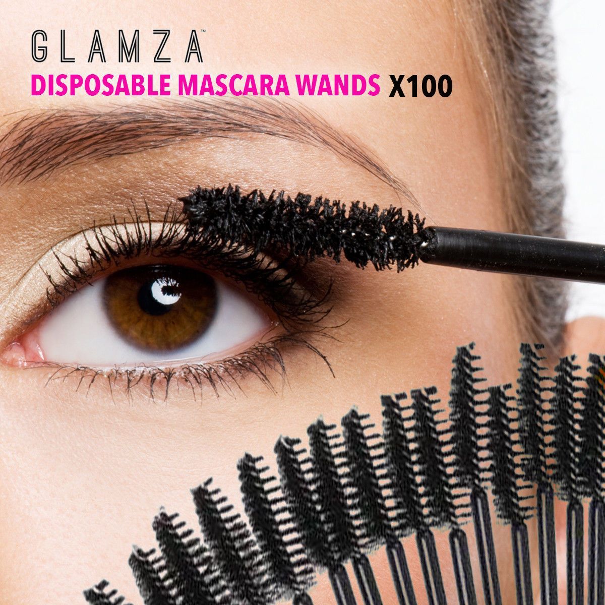 Glamza Mascara Wands x 100