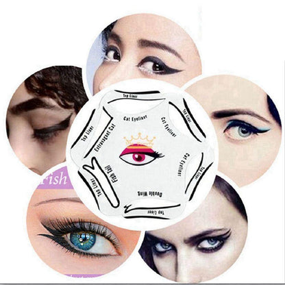 Glamza Cat Eyeliner 6 in 1 Stencil