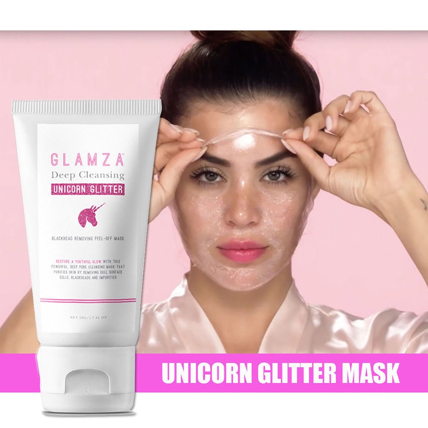 Glamza Deep Cleansing Unicorn Glitter Face Peel