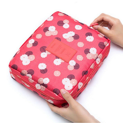 Glamza Polka Make Up Storage Bag and Travel Bag