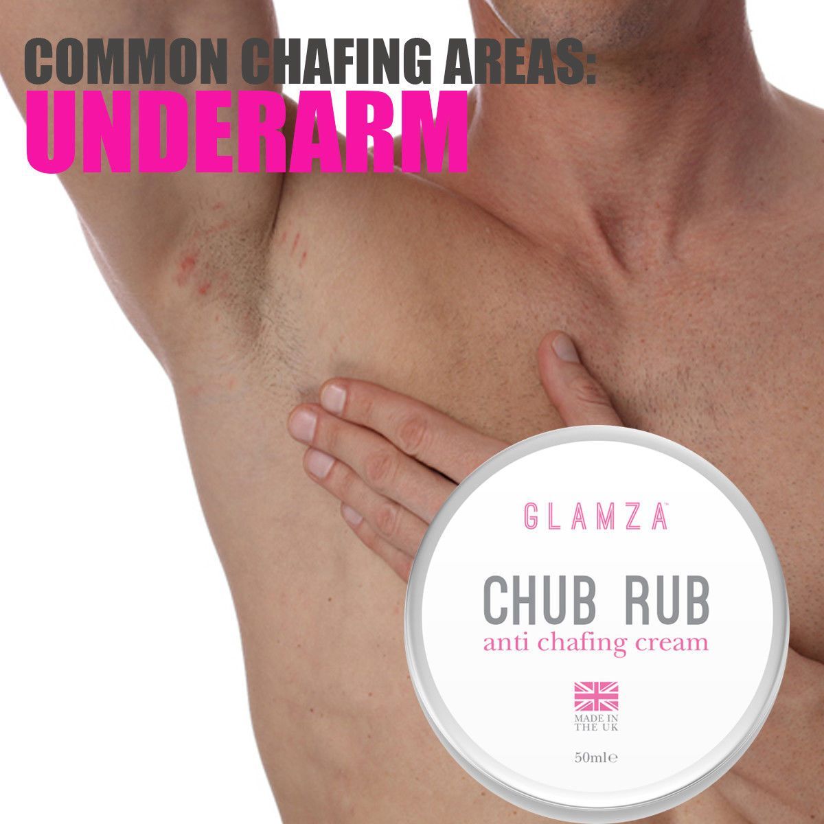 Glamza 302 Chub Rub 50ml Anti Chafing Cream for sale online