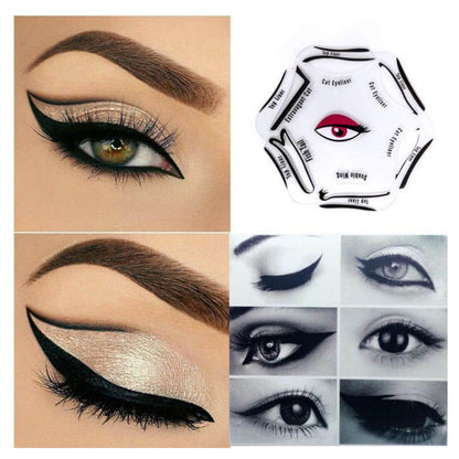 Glamza Cat Eyeliner 6 in 1 Stencil