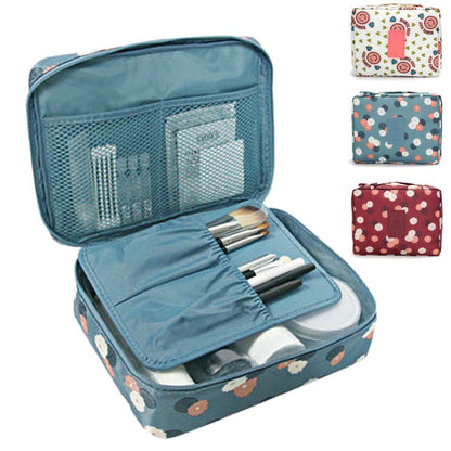 Glamza Polka Make Up Storage Bag and Travel Bag