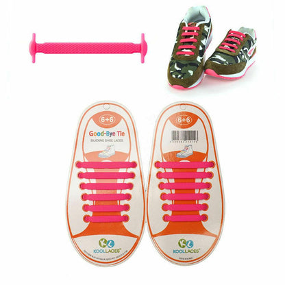 Generise Goodbye Tie Silicone Laces