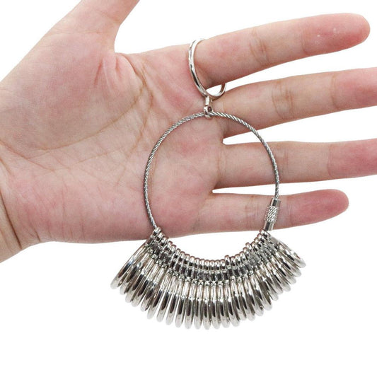 Metallic 26pc Ring Size Measure