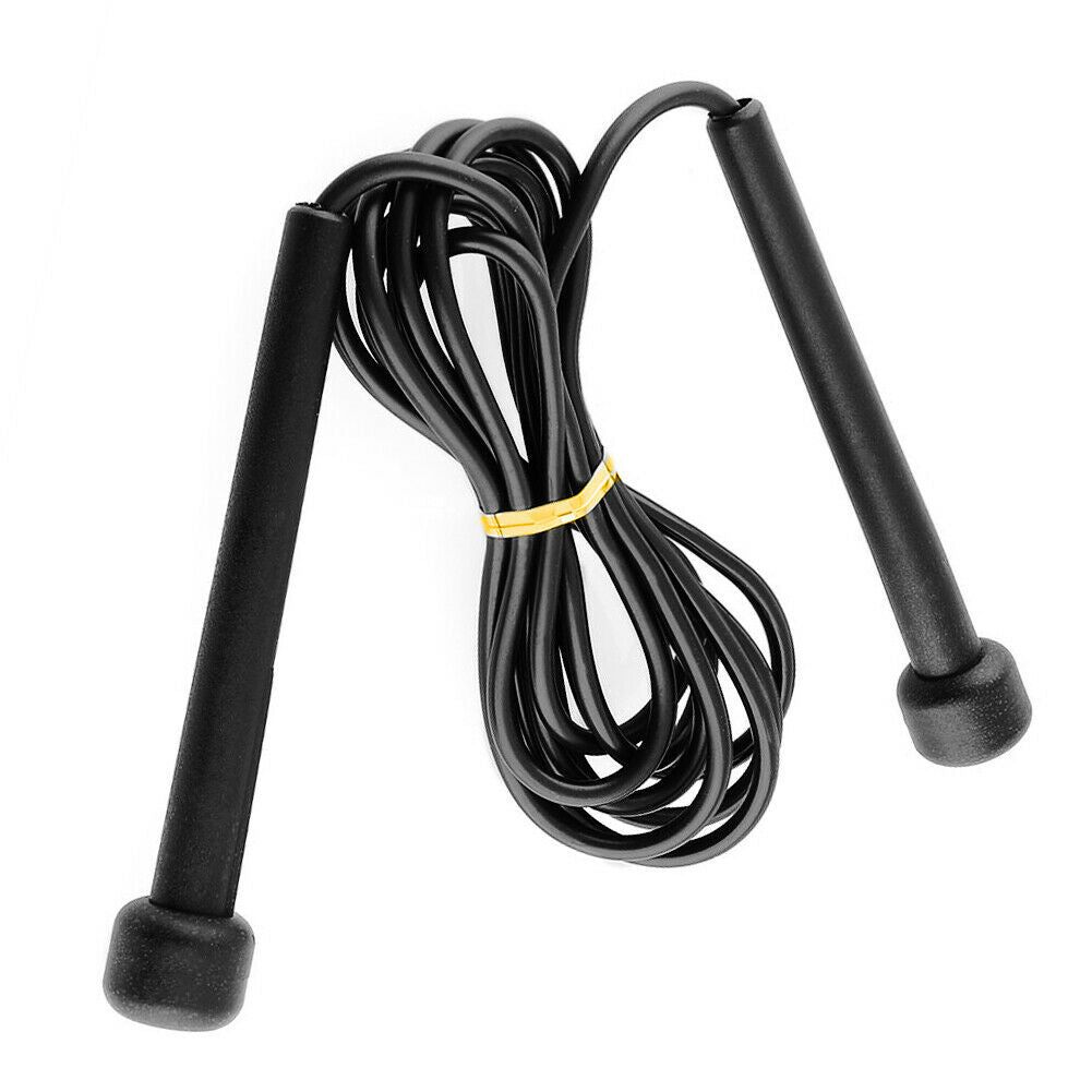 Generise Speed Skipping Rope - Black PVC