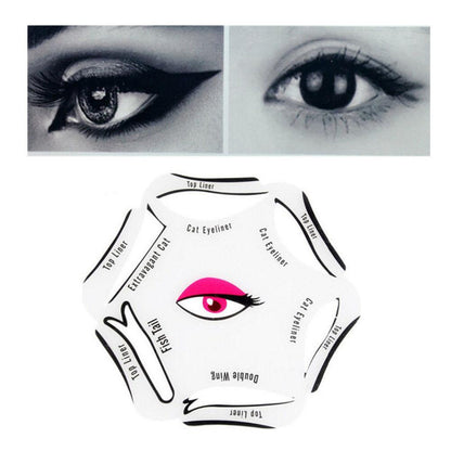 Glamza Cat Eyeliner 6 in 1 Stencil