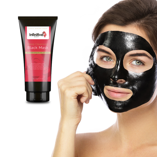 Infinitive Beauty Deep Cleansing Black Mask - Blackhead Removing Peel off Mask 50g