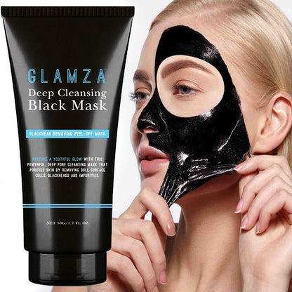 GLAMZA Deep Cleansing Black Mask - Blackhead Removing Peel off Mask 50g