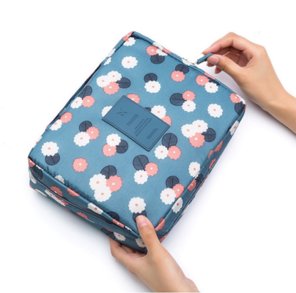 Glamza Polka Make Up Storage Bag and Travel Bag