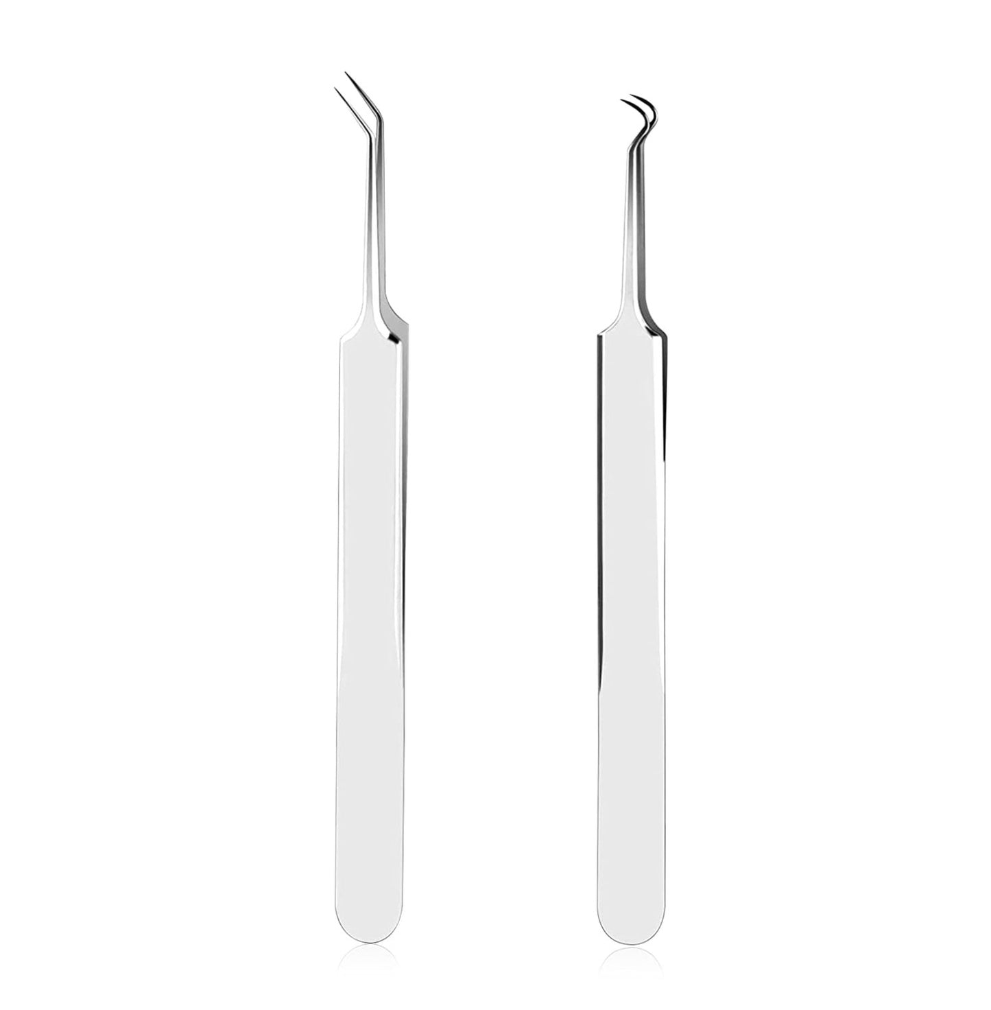 Glamza Blackhead Removal Claw Curve & Non Curve (2 Pack)