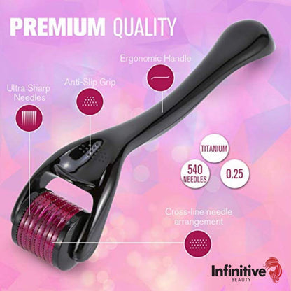 Infinitive Beauty 540 Titanium Alloy Premium Derma Roller